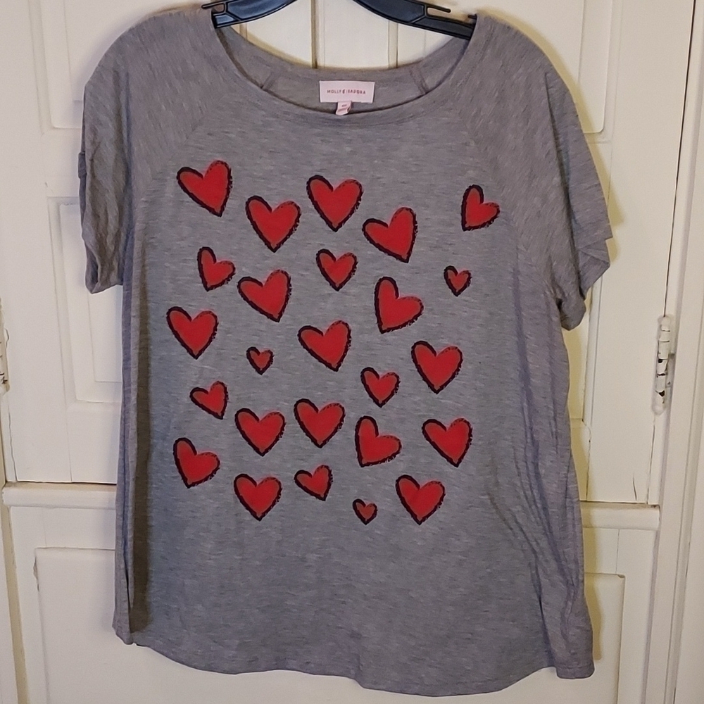 Molly and Isadora Hearts Graphic Tee Shirt